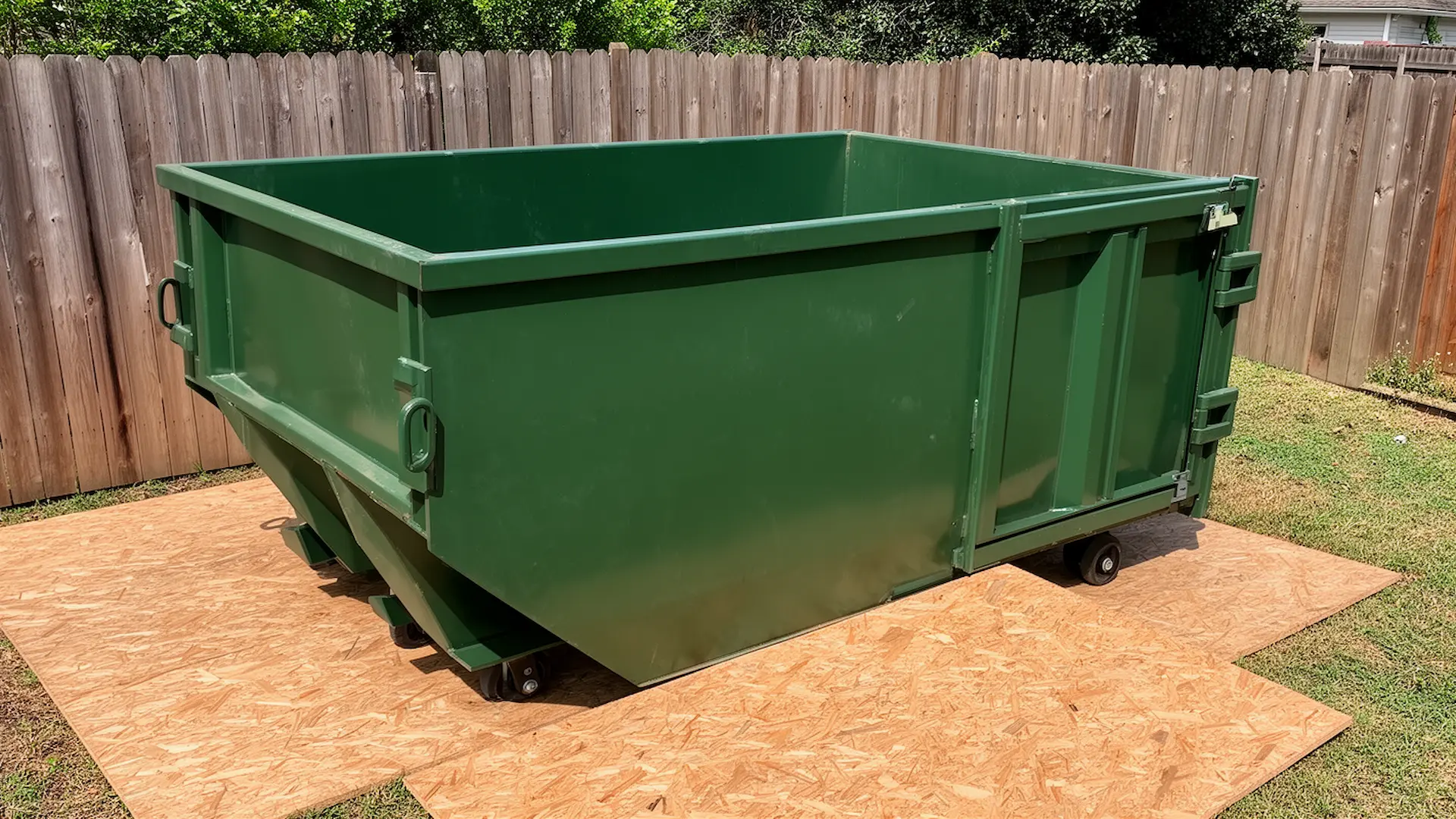 Roll-off dumpster from Cowan's Athens Dumpster Company in Athens, GA
